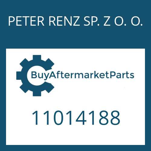 11014188 PETER RENZ SP. Z O. O. CAP SCREW