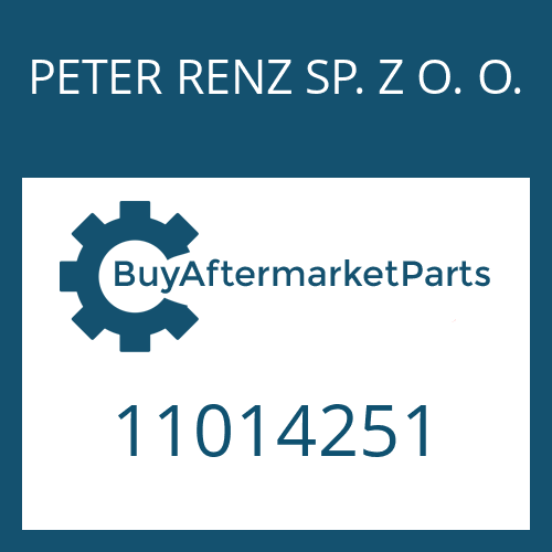 11014251 PETER RENZ SP. Z O. O. HEXAGON SCREW