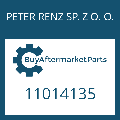 11014135 PETER RENZ SP. Z O. O. O-RING