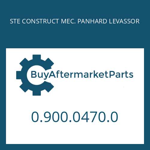 0.900.0470.0 STE CONSTRUCT MEC. PANHARD LEVASSOR SCREW PLUG