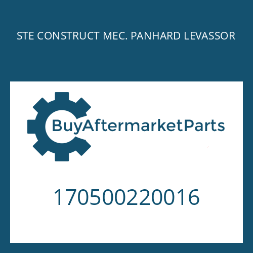 170500220016 STE CONSTRUCT MEC. PANHARD LEVASSOR COLLAR NUT