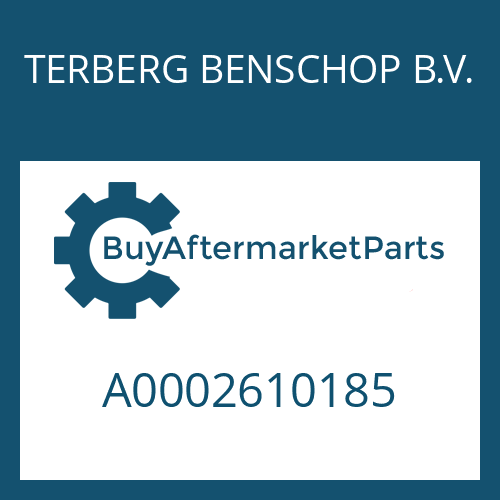 A0002610185 TERBERG BENSCHOP B.V. SCREEN