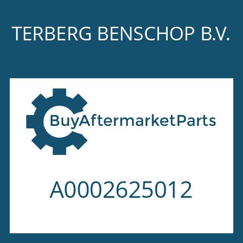 A0002625012 TERBERG BENSCHOP B.V. HELICAL GEAR