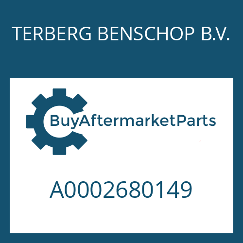 A0002680149 TERBERG BENSCHOP B.V. SLIDING PAD