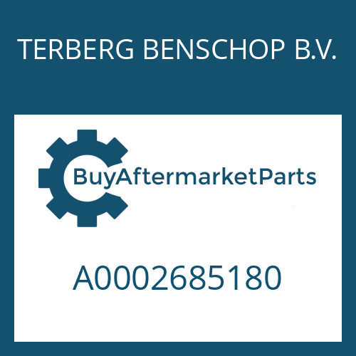 A0002685180 TERBERG BENSCHOP B.V. GASKET