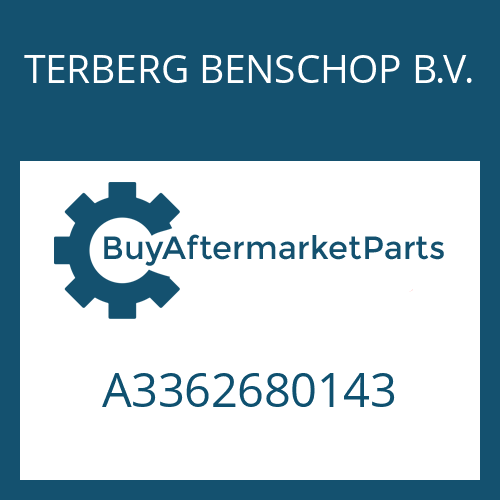 A3362680143 TERBERG BENSCHOP B.V. DRIVER