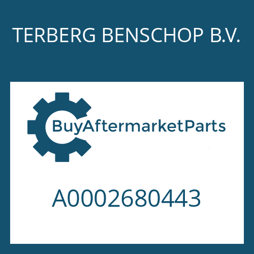 A0002680443 TERBERG BENSCHOP B.V. DRIVER