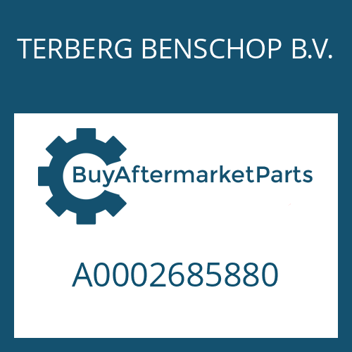 A0002685880 TERBERG BENSCHOP B.V. GASKET