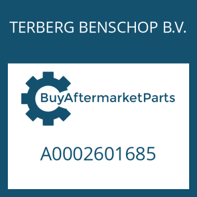 A0002601685 TERBERG BENSCHOP B.V. PRESSURE TUBE