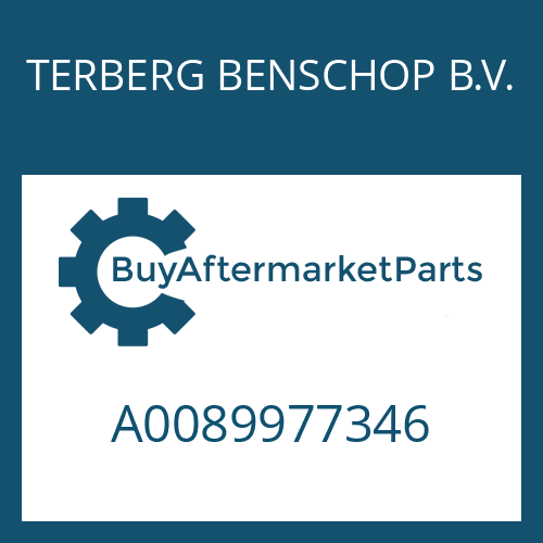 A0089977346 TERBERG BENSCHOP B.V. SHAFT SEAL