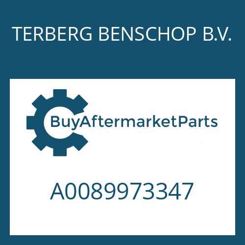 A0089973347 TERBERG BENSCHOP B.V. SHAFT SEAL