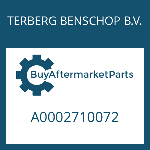 A0002710072 TERBERG BENSCHOP B.V. HEXAGON NUT