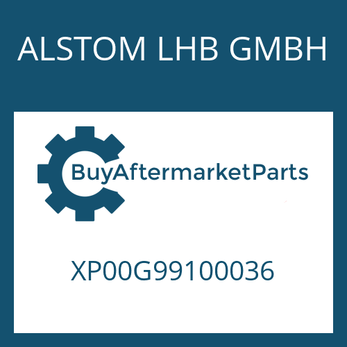 XP00G99100036 ALSTOM LHB GMBH SCREW PLUG