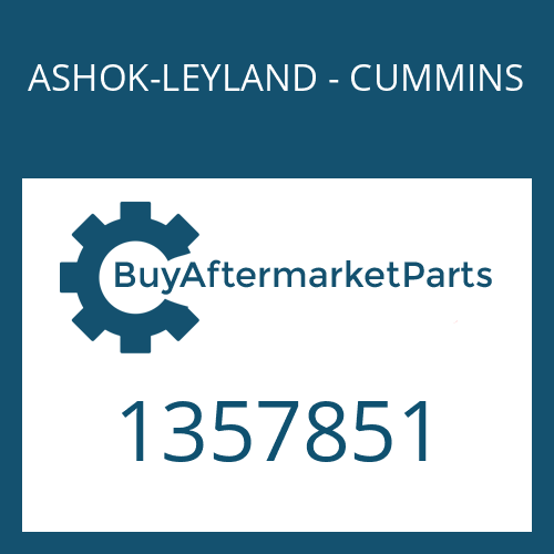 1357851 ASHOK-LEYLAND - CUMMINS OUTPUT SHAFT