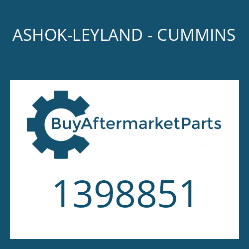 1398851 ASHOK-LEYLAND - CUMMINS GASKET