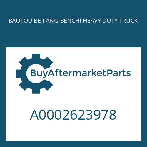 A0002623978 BAOTOU BEIFANG BENCHI HEAVY DUTY TRUCK SHIM