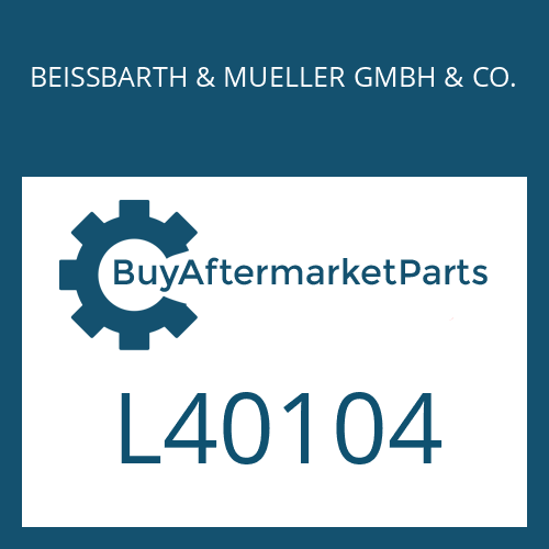 L40104 BEISSBARTH & MUELLER GMBH & CO. WASHER