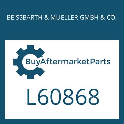 L60868 BEISSBARTH & MUELLER GMBH & CO. WASHER