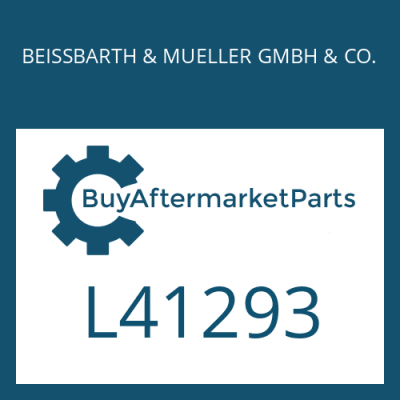 L41293 BEISSBARTH & MUELLER GMBH & CO. THRUST WASHER