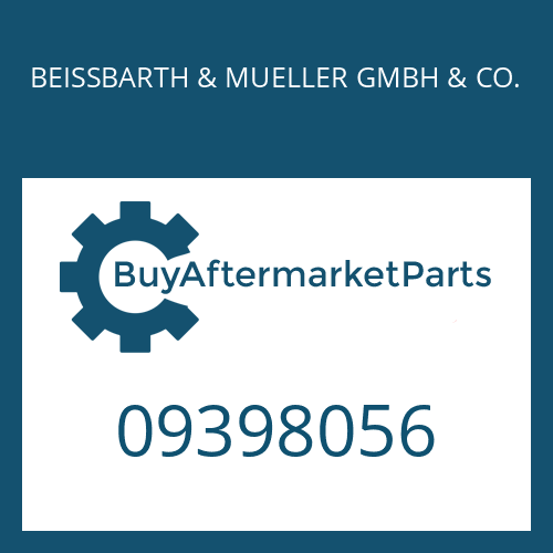 09398056 BEISSBARTH & MUELLER GMBH & CO. PUMP FLANGE