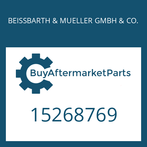 15268769 BEISSBARTH & MUELLER GMBH & CO. SPUR GEAR