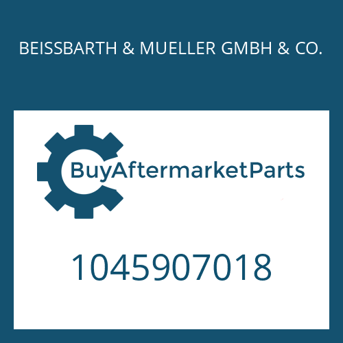 1045907018 BEISSBARTH & MUELLER GMBH & CO. CAP SCREW