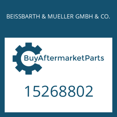 15268802 BEISSBARTH & MUELLER GMBH & CO. ORIFICE