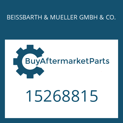 15268815 BEISSBARTH & MUELLER GMBH & CO. PISTON