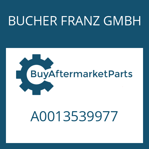 A0013539977 BUCHER FRANZ GMBH SHIM