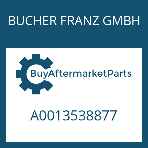 A0013538877 BUCHER FRANZ GMBH SHIM