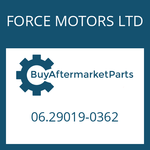 06.29019-0362 FORCE MOTORS LTD CIRCLIP