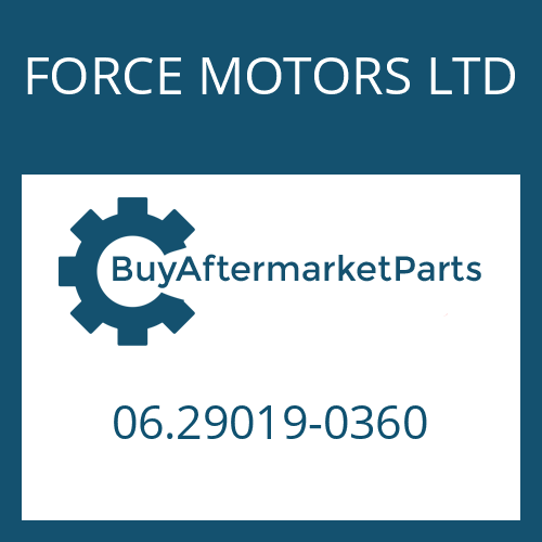 06.29019-0360 FORCE MOTORS LTD CIRCLIP