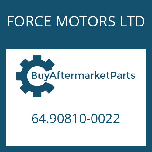 64.90810-0022 FORCE MOTORS LTD RETAINING RING