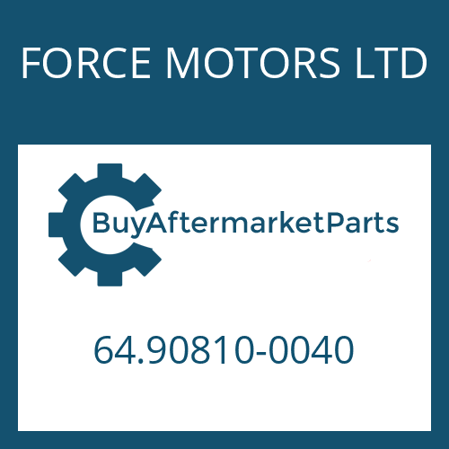 64.90810-0040 FORCE MOTORS LTD CIRCLIP