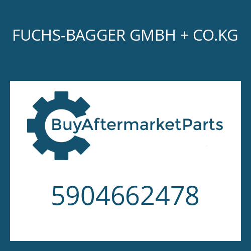 5904662478 FUCHS-BAGGER GMBH + CO.KG O-RING