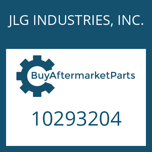 10293204 JLG INDUSTRIES, INC. SHIM