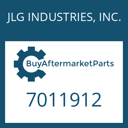 7011912 JLG INDUSTRIES, INC. STOP WASHER