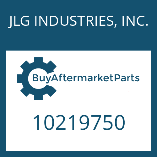 10219750 JLG INDUSTRIES, INC. INNER CLUTCH DISC