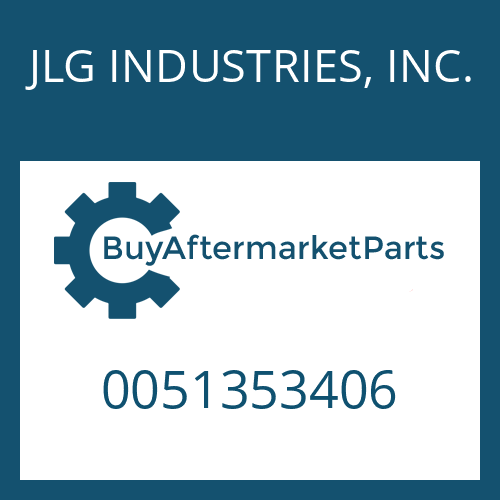 0051353406 JLG INDUSTRIES, INC. WASHER