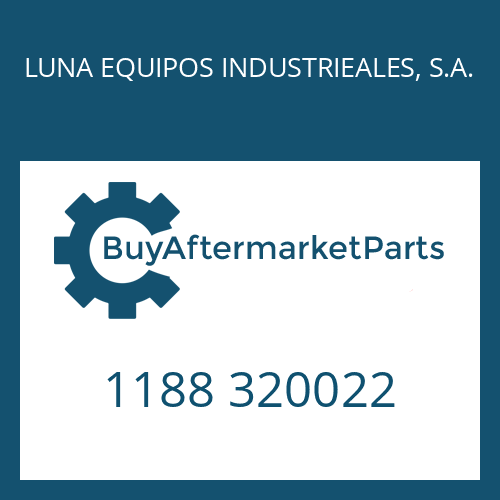 1188 320022 LUNA EQUIPOS INDUSTRIEALES, S.A. SHIM