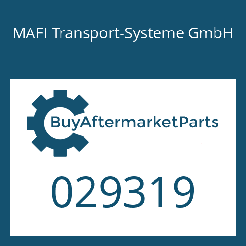 029319 MAFI Transport-Systeme GmbH STOP WASHER