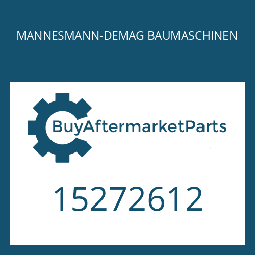 15272612 MANNESMANN-DEMAG BAUMASCHINEN RETAINING RING