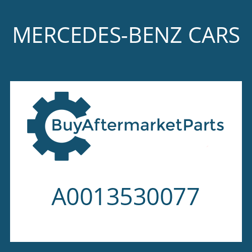 A0013530077 MERCEDES-BENZ CARS WASHER