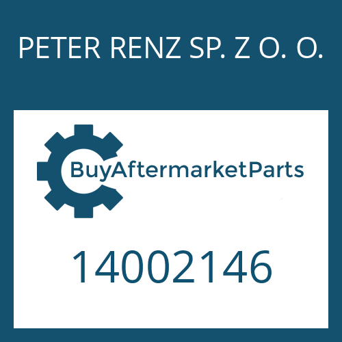 14002146 PETER RENZ SP. Z O. O. RING