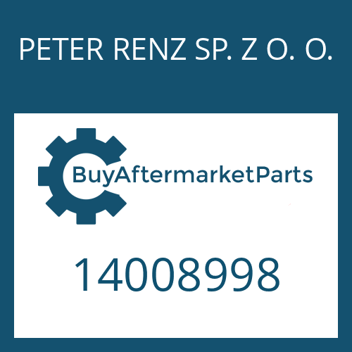 14008998 PETER RENZ SP. Z O. O. WASHER