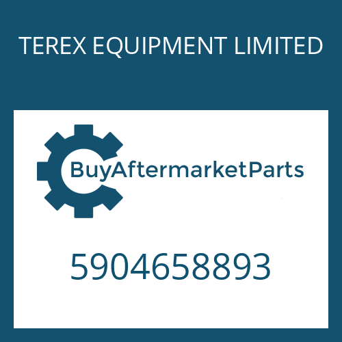 5904658893 TEREX EQUIPMENT LIMITED O-RING
