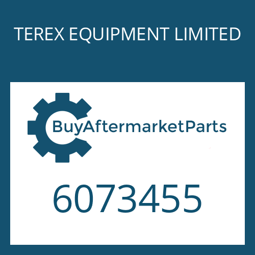 6073455 TEREX EQUIPMENT LIMITED O-RING