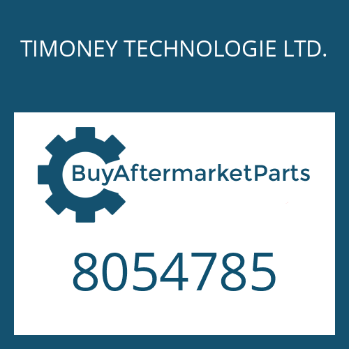 8054785 TIMONEY TECHNOLOGIE LTD. THRUST WASHER