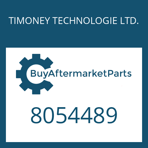 8054489 TIMONEY TECHNOLOGIE LTD. THRUST WASHER