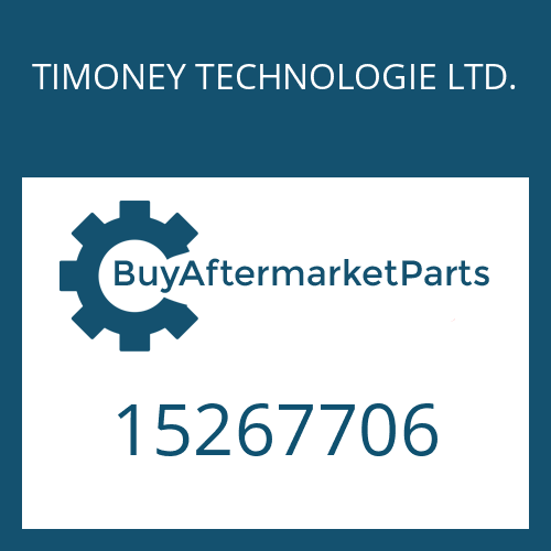 15267706 TIMONEY TECHNOLOGIE LTD. THRUST WASHER